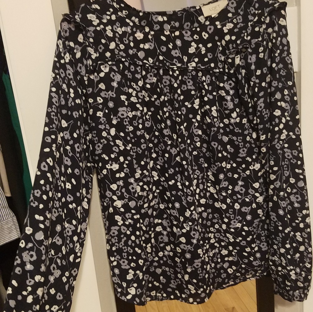 Loft long sleeve blouse
